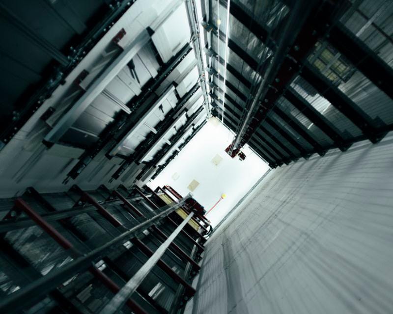 Lift Modernisation Lift shaft